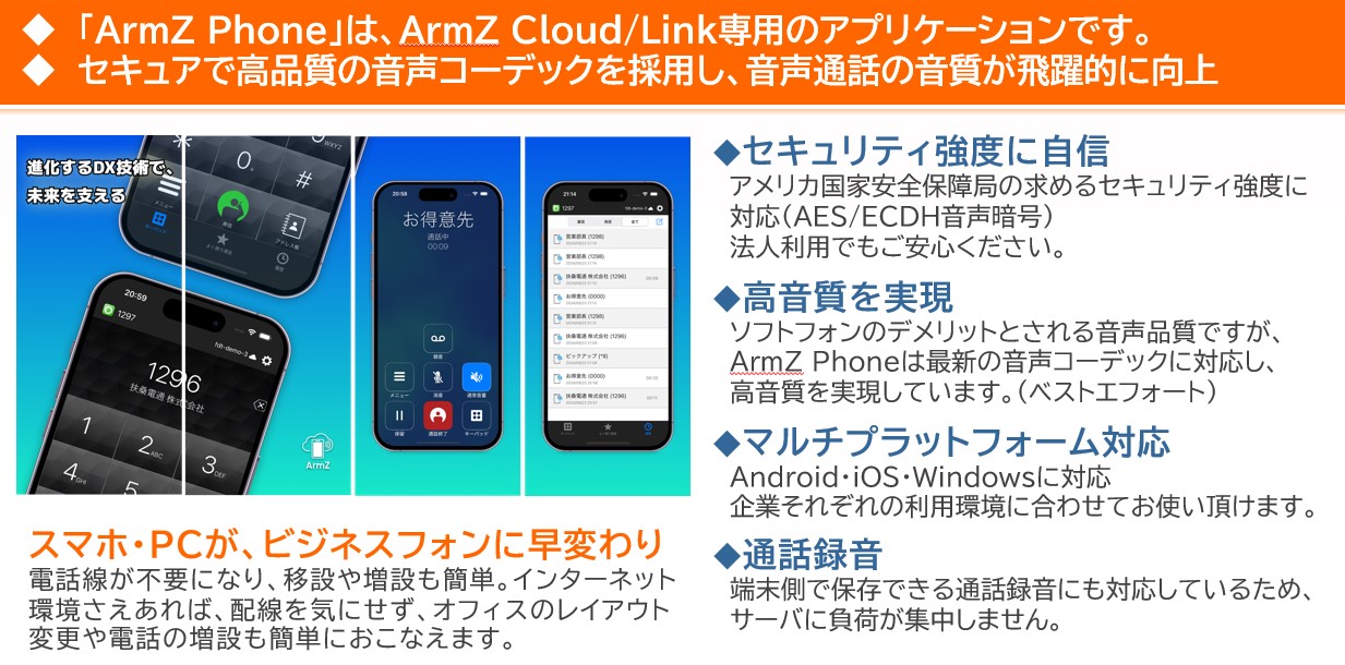 ArmZ　Cloud 概要図