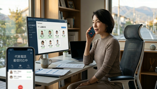 クラウドPBXアプリで業務効率UP！スマホ内線化で働き方改革を実現するための徹底解説