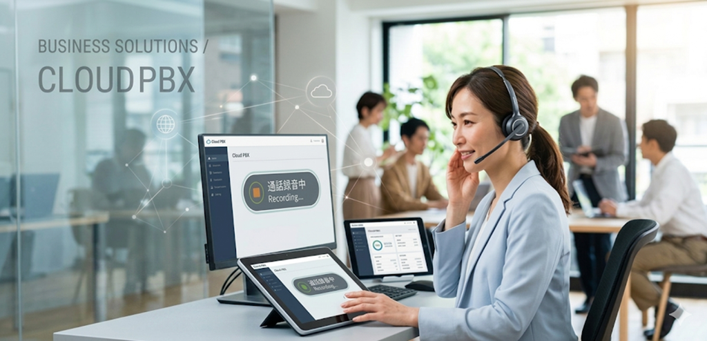これで安心！クラウドPBXの通話録音でコンプライアンス強化と証拠保全