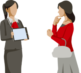 顧客カルテ対応